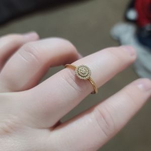 Gold pandora ring
